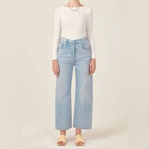 NWT Citizens of Humanity Gaucho Vintage Wide Leg Jeans Pants in Enigma Size 26